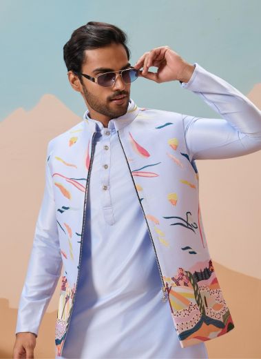 CARNIVAL - Catalog # 62015 (Set of 3 Men's Ethnic Wear) by Meheriya