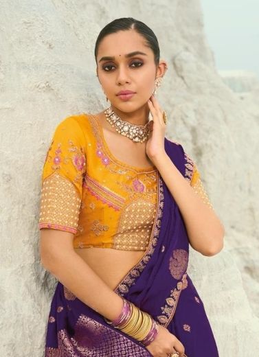 SHAHI POSHAK 7 - Catalog # 62037 (Set of 8 Sarees) by M N Sarees