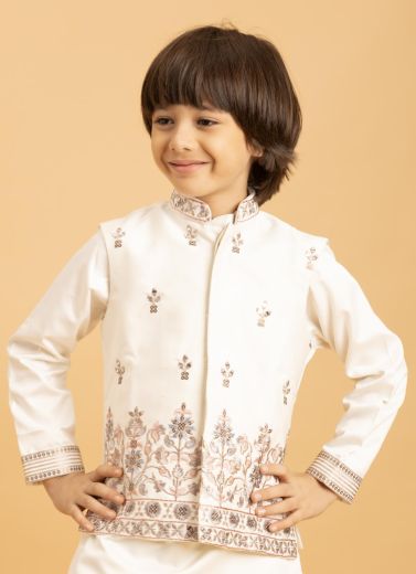 ETHNIC KIDZ WEAR - Catalog # 62049 (Set of 5 Men's Ethnic Wear) by Meheriya