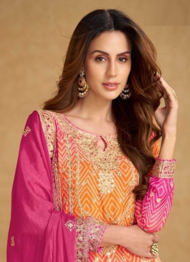PANGHAT - Catalog # 62050 (Set of 2 Readymade Salwar Suits) by Gulkayra Designer
