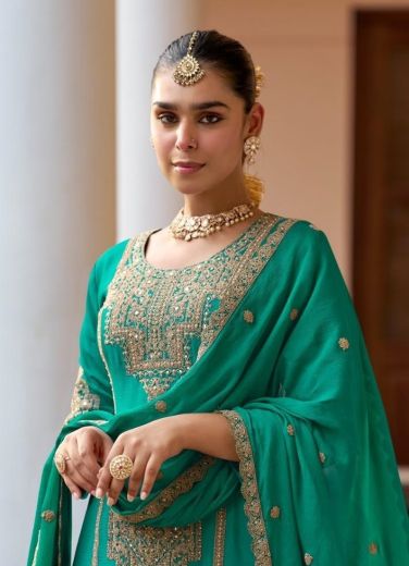 VARNIKA - Catalog # 62058 (Set of 3 Readymade Salwar Suits) by Gulkayra Designer