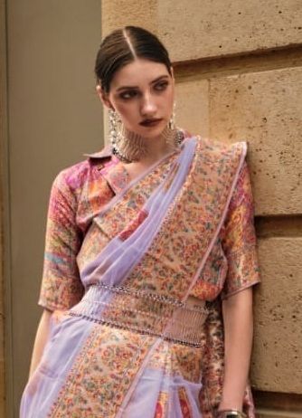 KHADIJA SILK - Catalog # 62068 (Set of 10 Sarees) by Rajtex Fabrics