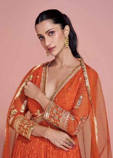 NAVYA - Catalog # 62096 (Set of 3 Readymade Gowns) by Sayuri Designer