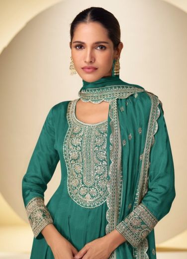 NARGIS - Catalog # 62100 (Set of 4 Readymade Salwar Suits) by Gulkayra Designer