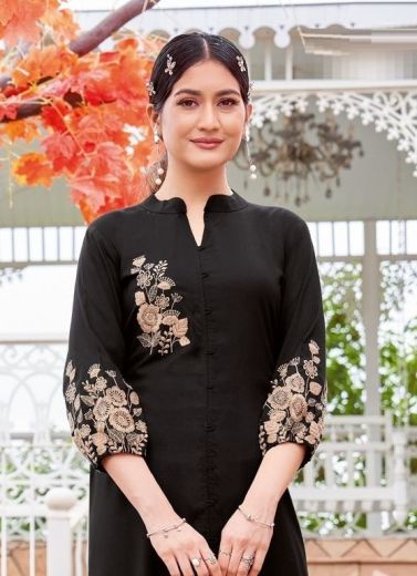 MEHER - Catalog # 62116 (Set of 6 Readymade Women's Kurtis / Tops) by Mittoo
