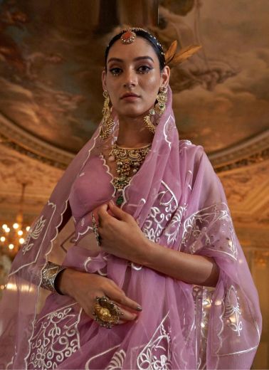 PICHHVAI 1 - Catalog # 62117 (Set of 6 Sarees) by Desi Muse