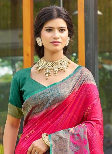 POORVIKA SILK 4 - Catalog # 62125 (Set of 8 Sarees) by Desi Muse