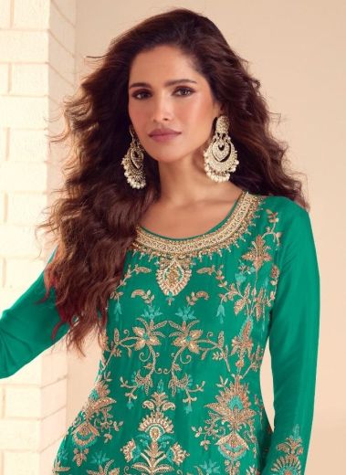 RUCHA - Catalog # 62132 (Set of 3 Readymade Salwar Suits) by Gulkayra Designer