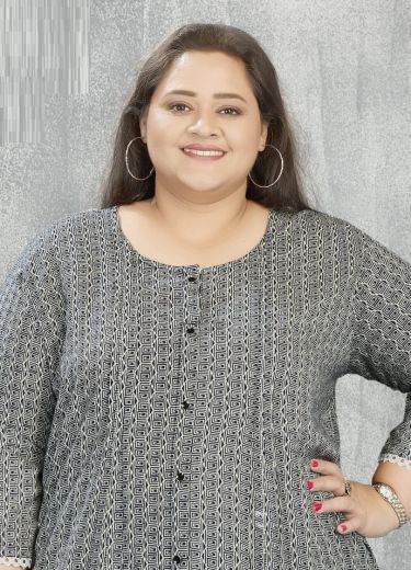 COMFORT 1 - Catalog # 62134 (Set of 6 Readymade Women's Kurtis / Tops) by Jagraasa