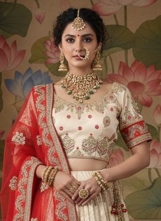 ISHANI 2 - Catalog # 62135 (Set of 13 Readymade Lehengas) by Mahotsav