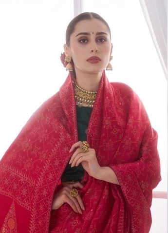THE QUEEN - Catalog # 62142 (Set of 6 Sarees) by Trikaashi