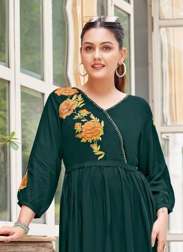 NORA - Catalog # 62150 (Set of 6 Readymade Women's Kurtis / Tops) by Mittoo