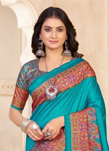 AROMA SILK HITS - Catalog # 62161 (Set of 18 Sarees) MADE IN INDIA BY Vipul Fashions