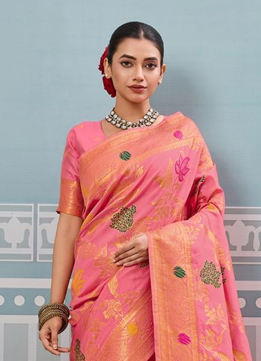 SWARNIKA 3 - Catalog # 62182 (Set of 6 Sarees) by Meheriya