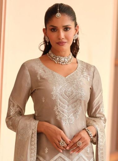 MANYA - Catalog # 62212 (Set of 3 Readymade Salwar Suits) by Aashirwad