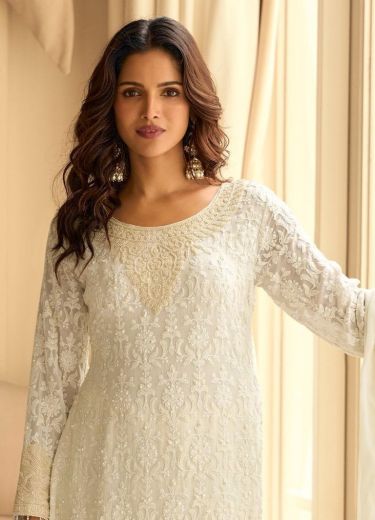 RISHTA - Catalog # 62214 (Set of 3 Readymade Salwar Suits) by Sayuri Designer