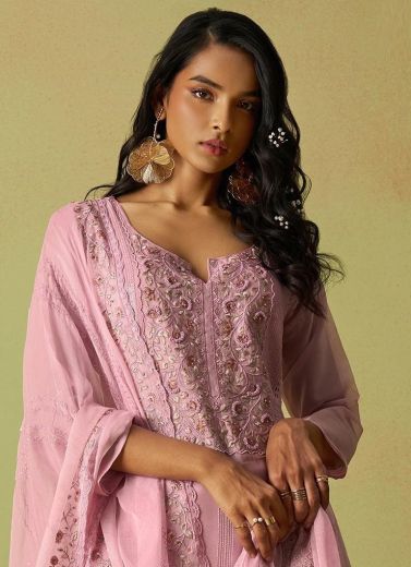 SAADGI 2 - Catalog # 62219 (Set of 4 Readymade Salwar Suits) by Alizeh Official