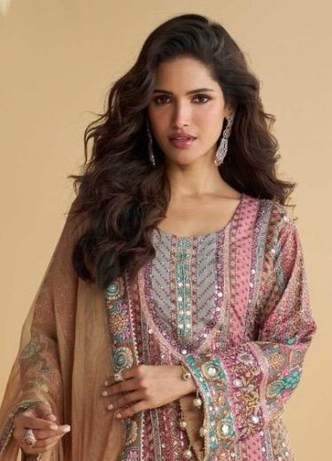 ANIKA - Catalog # 62236 (Set of 4 Readymade Salwar Suits) by Sayuri Designer