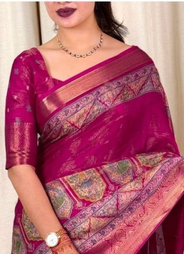 PAALKI - Catalog # 62301 (Set of 6 Sarees) by Desi Muse