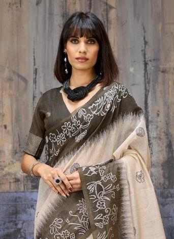 RASHMIKA VEDAS - Catalog # 62334 (Set of 5 Sarees) by Rajtex Fabrics