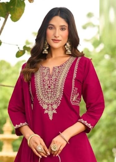 GULZAR 2 - Catalog # 62335 (Set of 6 Readymade Salwar Suits) by Ossm