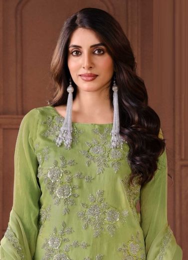 ARISAA - Catalog # 62350 (Set of 5 Semi-Stitched / Un-Stitched Suits) by Vipul Fashions