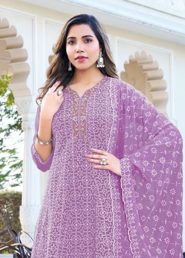KANIKA - Catalog # 62358 (Set of 7 SIZE-SETS [Readymade Salwar Suits]) by Tunic House