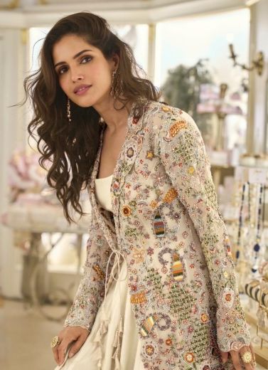 BELINA - Catalog # 62374 (Set of 2 Readymade Gowns) by Sayuri Designer