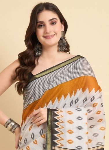 ZARI BORDER - Catalog # 62424 (Set of 24 Sarees) by Jagraasa