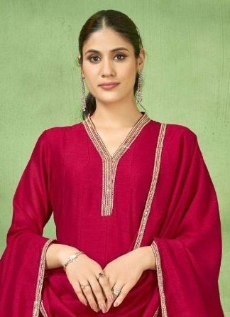 SERIES 3339-3340 - Catalog # 62430 (Set of 4 SIZE-SETS [Readymade Salwar Suits]) by Ladies Flavour