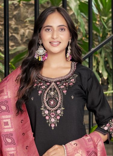 SERIES 120 - Catalog # 62438 (Set of 2 Readymade Salwar Suits) by Meheriya