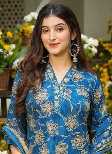CLORA 14 - Catalog # 62519 (Set of 7 Readymade Salwar Suits) by Serengeti