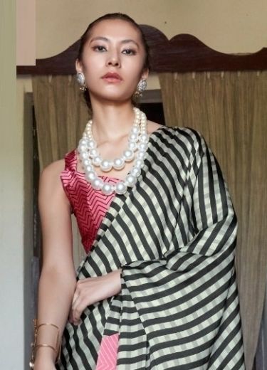 KAALIN - Catalog # 62543 (Set of 6 Sarees) by Rajtex Fabrics