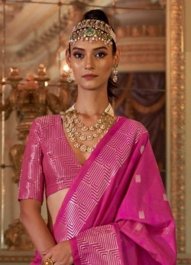 ADBHUT - Catalog # 62548 (Set of 6 Sarees) by Kreshva