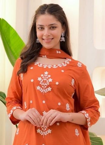 ADHIRA - Catalog # 62553 (Set of 2 Readymade Salwar Suits) by Desi Muse