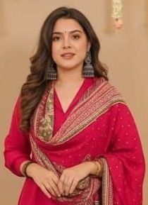 SOUTH COTTON - Catalog # 62562 (Set of 2 Readymade Salwar Suits) by Desi Muse