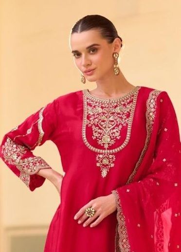 SIYA - Catalog # 62583 (Set of 3 Readymade Salwar Suits) by Sayuri Designer