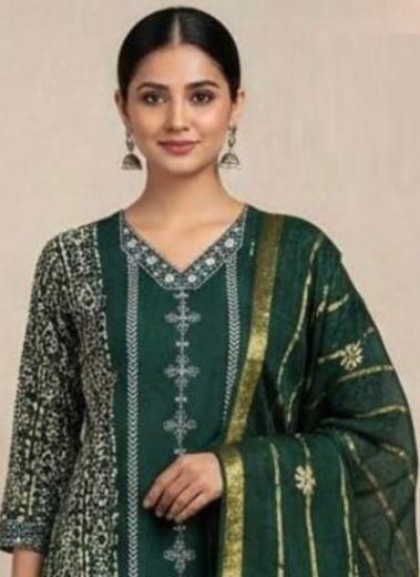 BULBUL - Catalog # 62618 (Set of 10 Semi-Stitched / Un-Stitched Suits) by Desi Muse