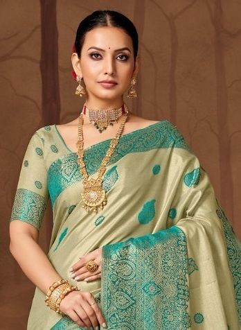 ZOHRA - Catalog # 62637 (Set of 6 Sarees) by Leela Creation