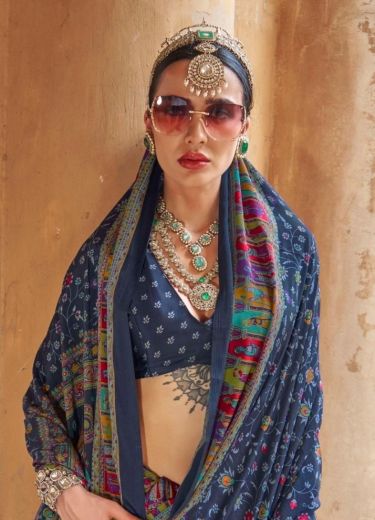 NAKSHATRA - Catalog # 62646 (Set of 6 Sarees) MADE IN INDIA BY Kreshva