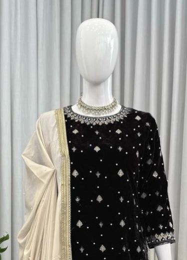 SERIES 1536 - Catalog # 62651 (Set of 2 Readymade Salwar Suits) by Meheriya