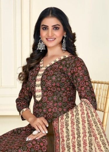 PREMIUM PURE 2 - Catalog # 62655 (Set of 10 Readymade Salwar Suits) by Aabharan