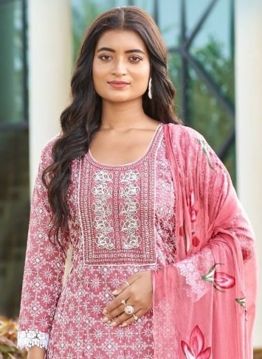 DIVA - Catalog # 62659 (Set of 4 SIZE-SETS [Readymade Salwar Suits]) by Tunic House