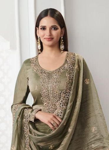 ZIANA - Catalog # 62674 (Set of 4 Semi-Stitched / Un-Stitched Suits) by Vinay Fashion LLP
