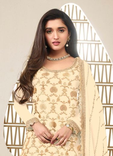 BLACK & WHITE - Catalog # 62689 (Set of 2 Semi-Stitched / Un-Stitched Suits) by Vinay Fashion LLP