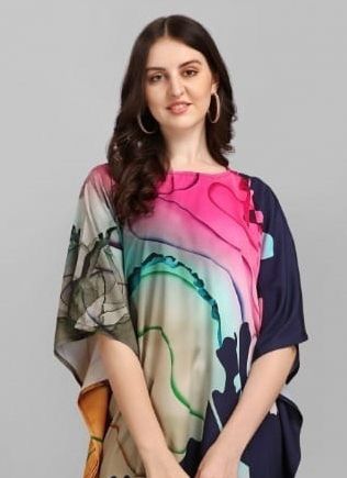 KAFTAN 4 - Catalog # 62695 (Set of 8 Kaftans / Ponchos) by Aabharan