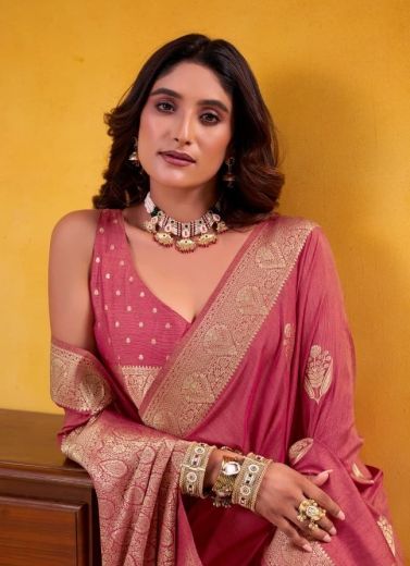 DHATU SILK 572 - Catalog # 62749 (Set of 7 Sarees) by Jagraasa
