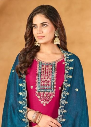 SUKANYA - Catalog # 62769 (Set of 12 Readymade Salwar Suits) by Desi Muse