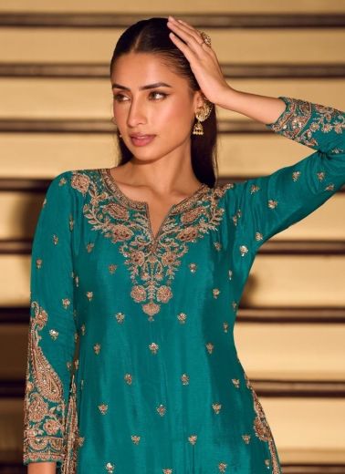 KANCHAN - Catalog # 62783 (Set of 3 Readymade Salwar Suits) by Sayuri Designer