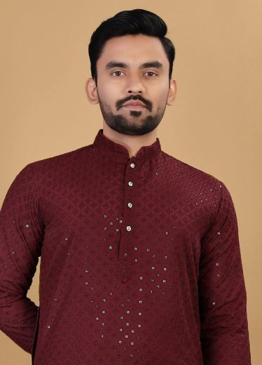 MANYAWAR - Catalog # 62837 (Set of 4 Men's Ethnic Wear) by Damac Couture